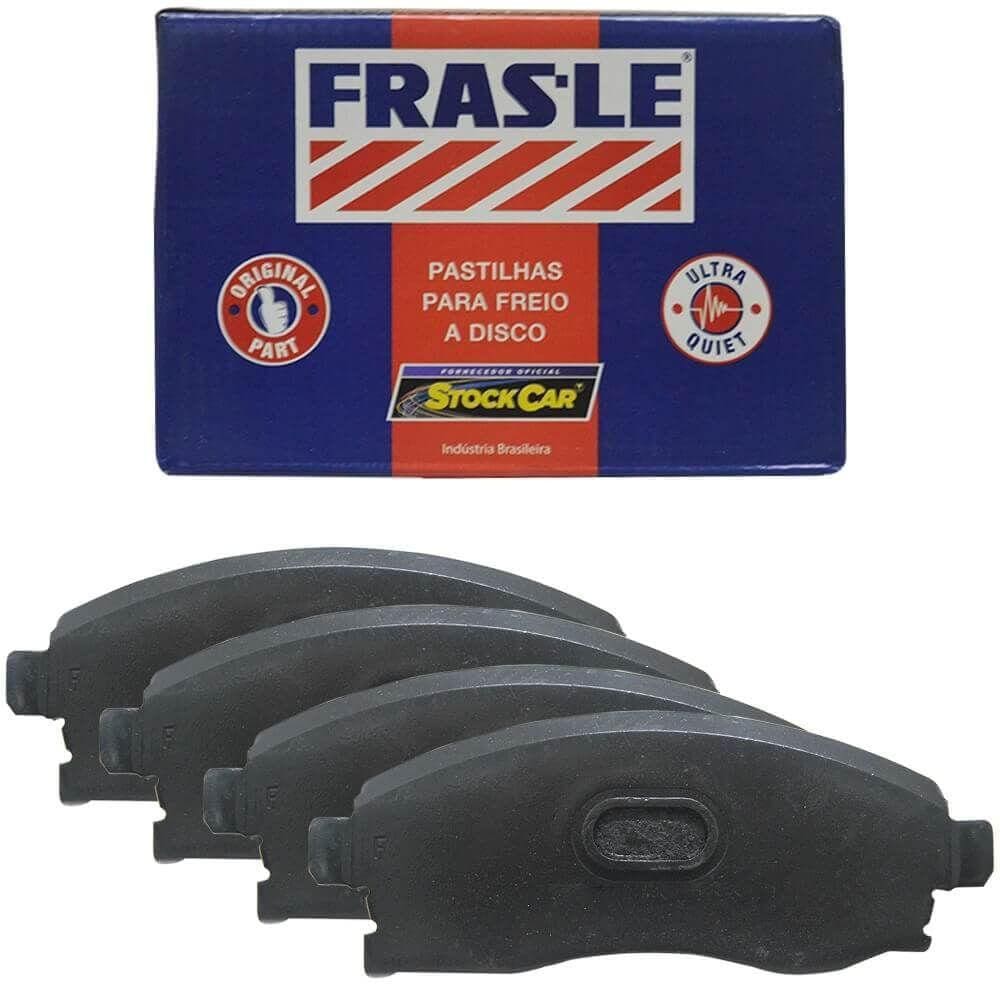 Kit Pastilha Freio Honda City 2010 A 2018 Traseira Frasle