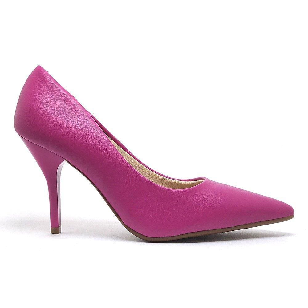 Sapato Scarpin Beira Rio Napa Bege 4122.1400