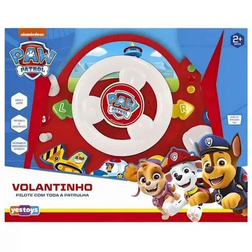 Volante com Luz e Som -Volante Patrulha Canina -Yes Toys