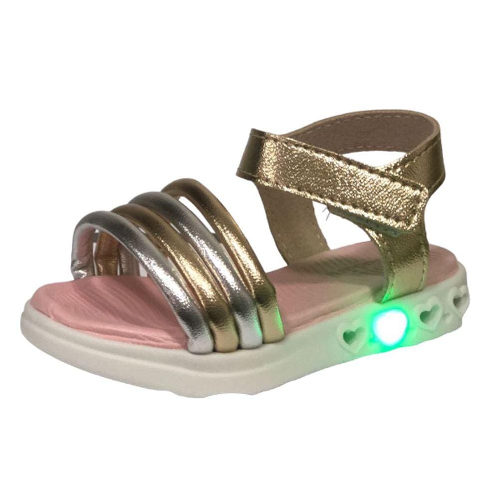 Sandália com Luz Molekinha 2722.107