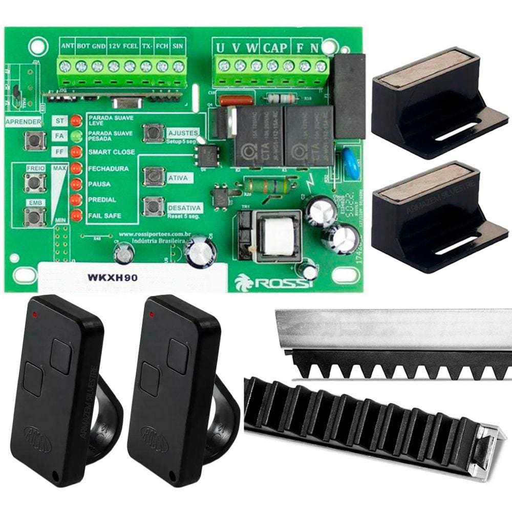 Placa Motor Kxh30fs Wkxh90 Dz Nano Dz3 Dz4 Controles Imãs 3mt Cremalheira