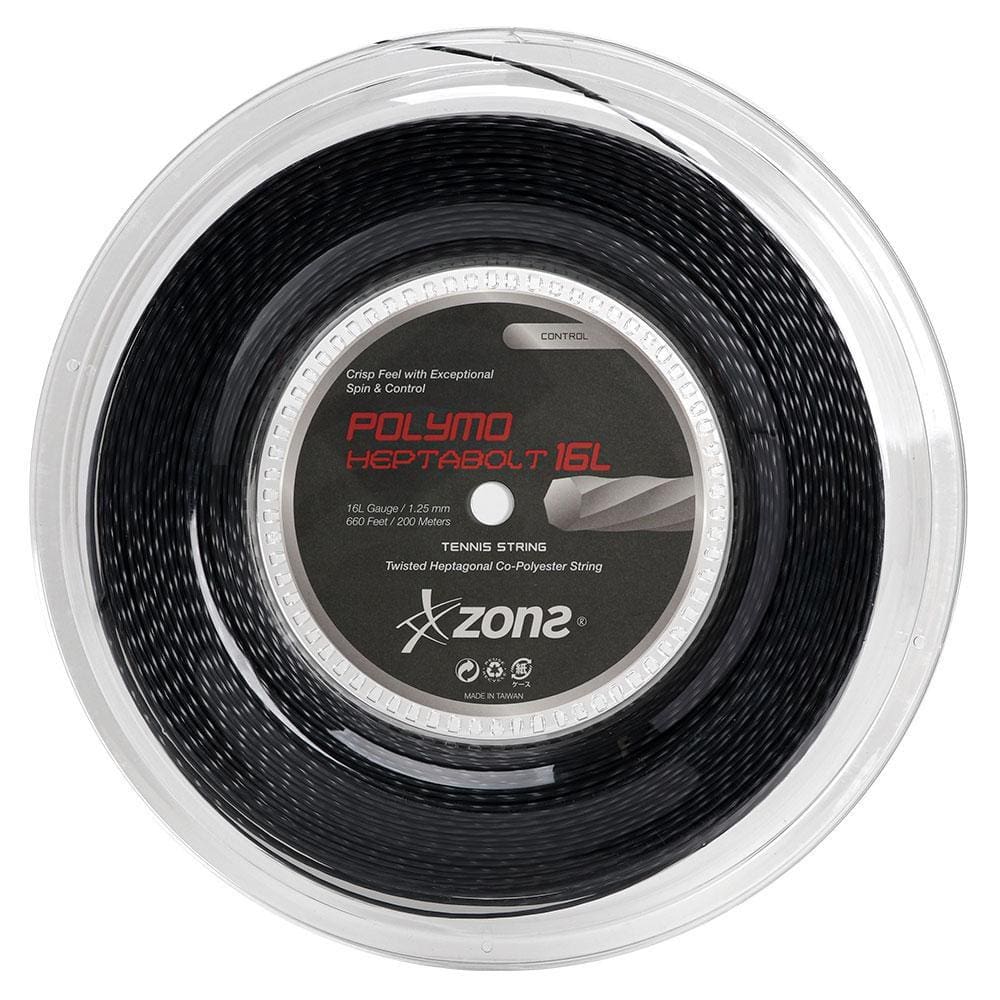 Corda Zons Heptabolt 16L 1.25mm Preta - Rolo com 200 Metros