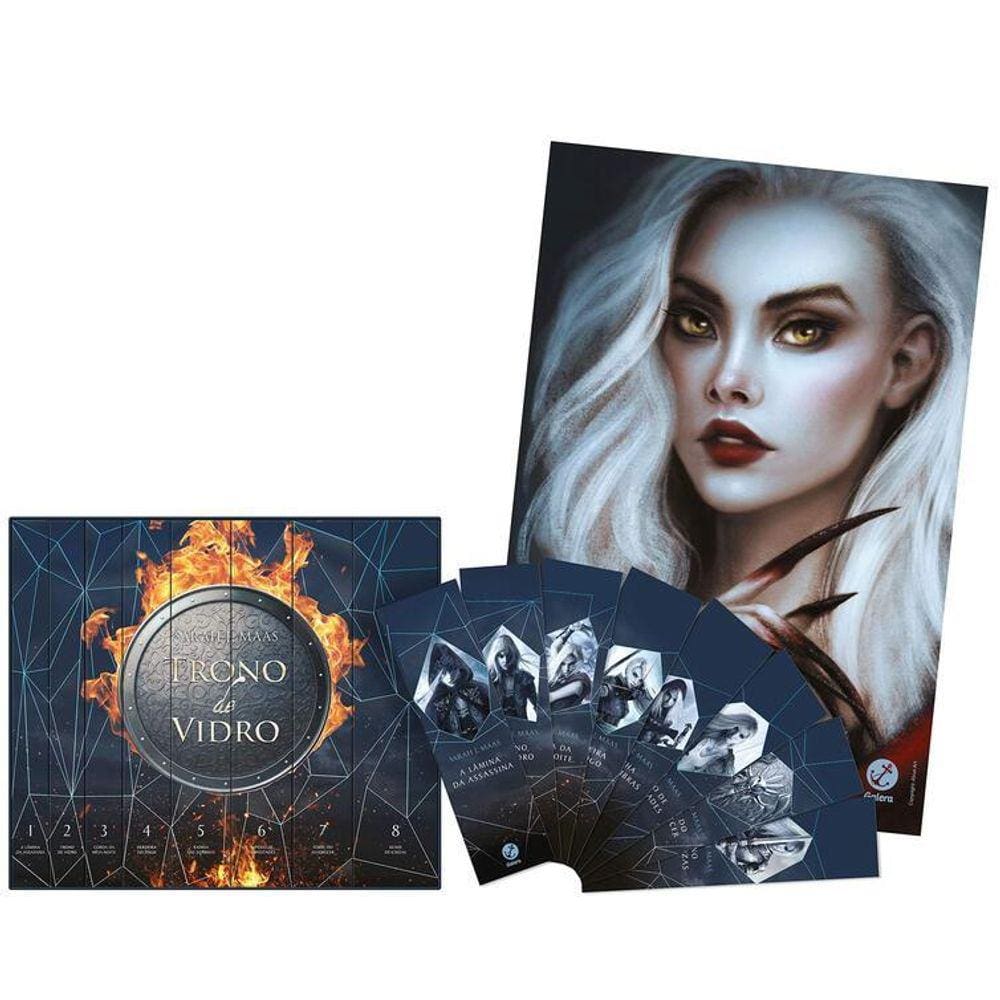 Box Trono de Vidro (Acompanha Pôster e Marcadores)