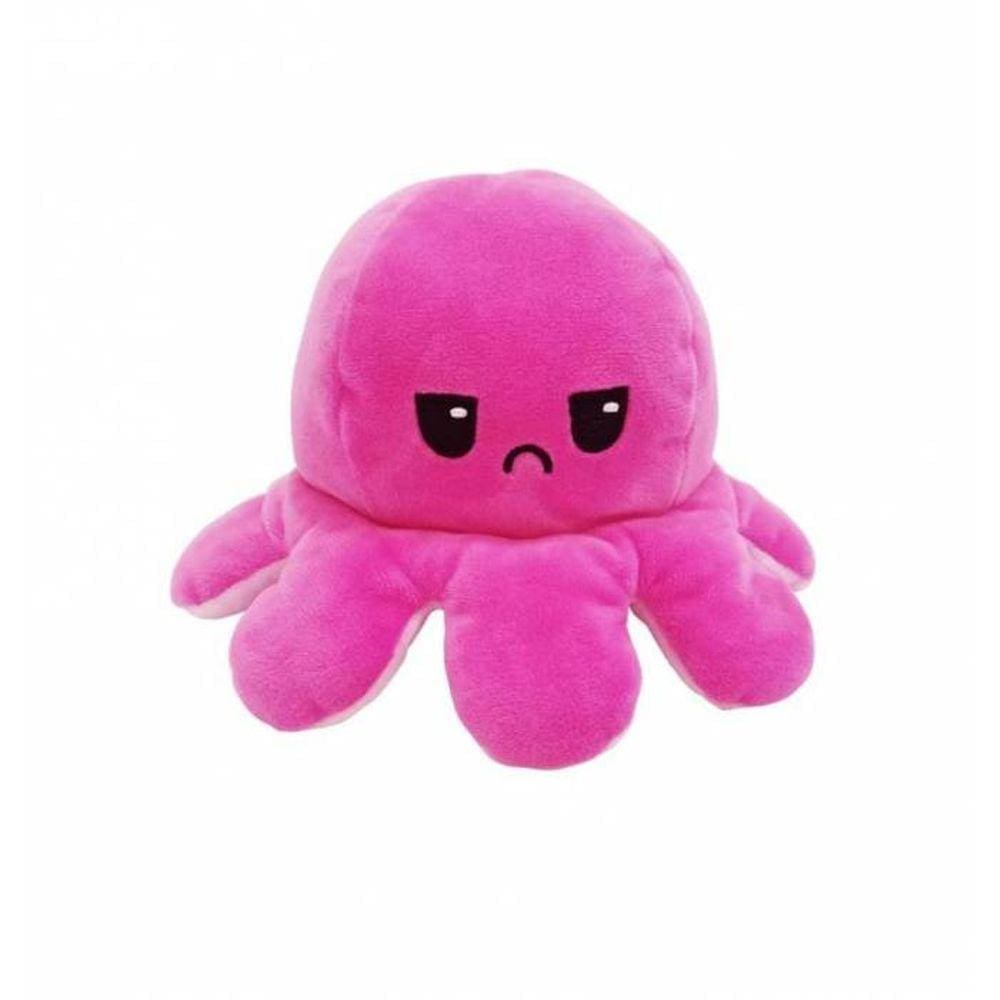 Polvinho De Pelúcia Reversível Rosa e Pink- DM Toys
