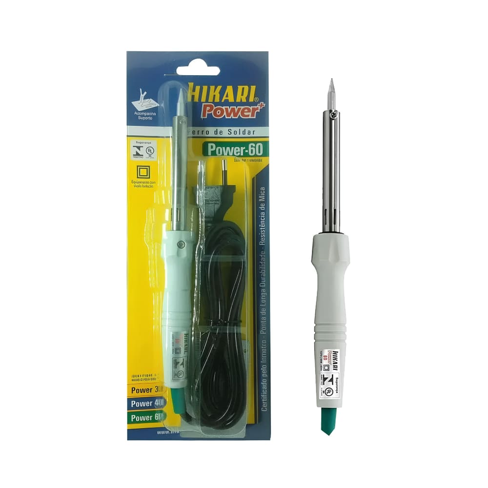 Ferro De Soldar 50W 110V Power 60 Profissional Hikari
