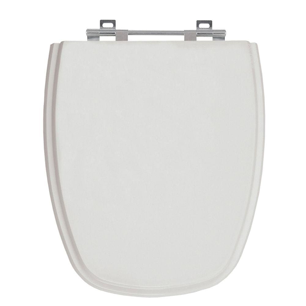 Assento Poliéster Laminado Monte Carlo Cinza Claro para Vaso Deca