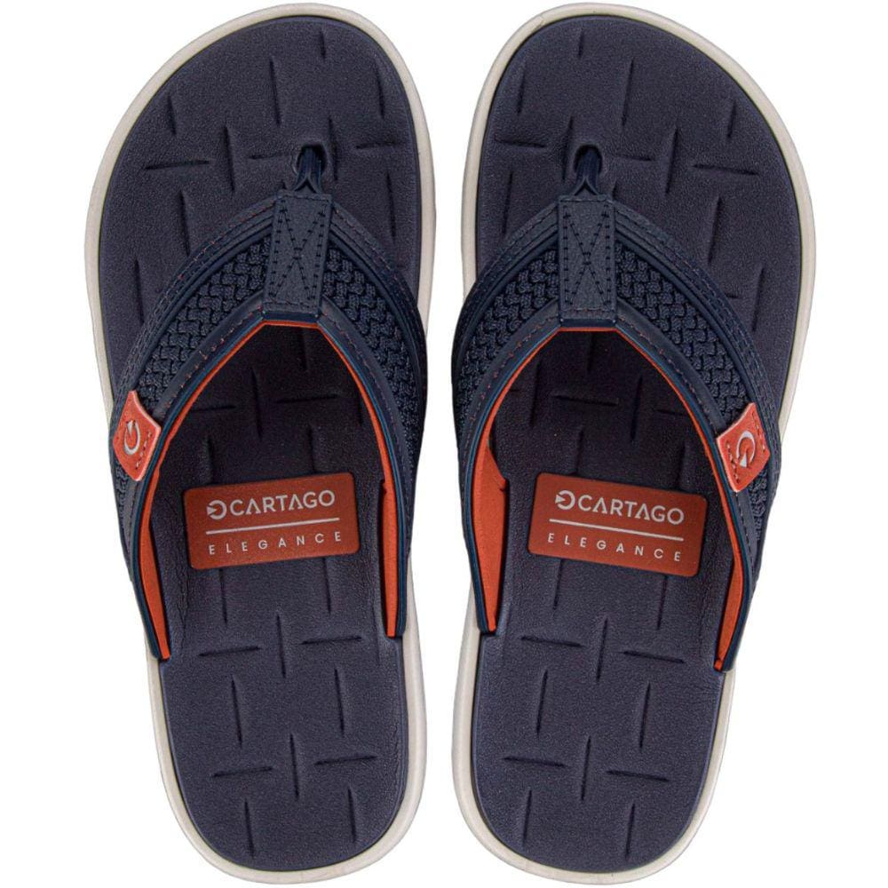 Chinelo de Dedo Infantil Menino com Palmilha Conforto Cartago Malta V 12230
