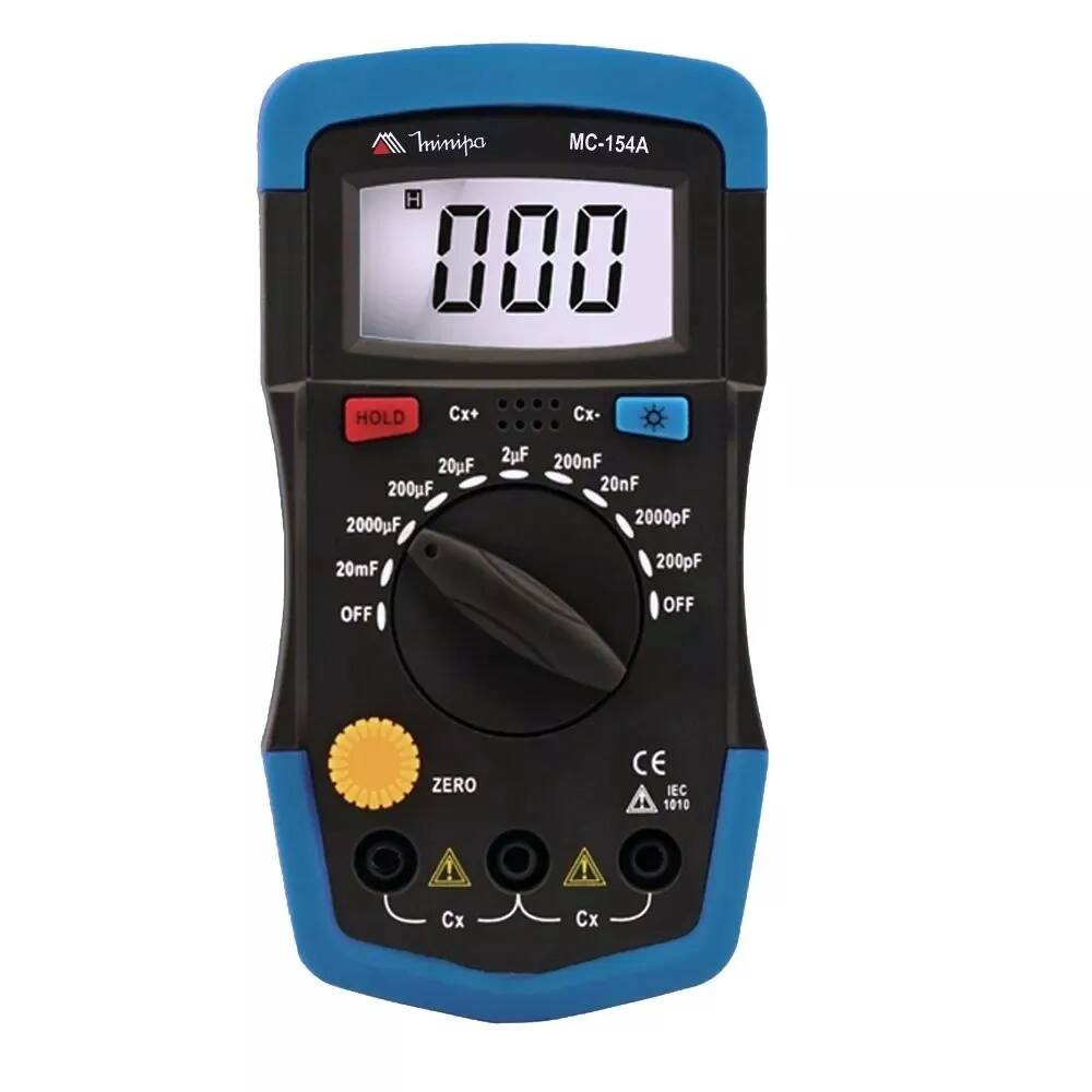 Capacímetro Digital Mc-154a Minipa