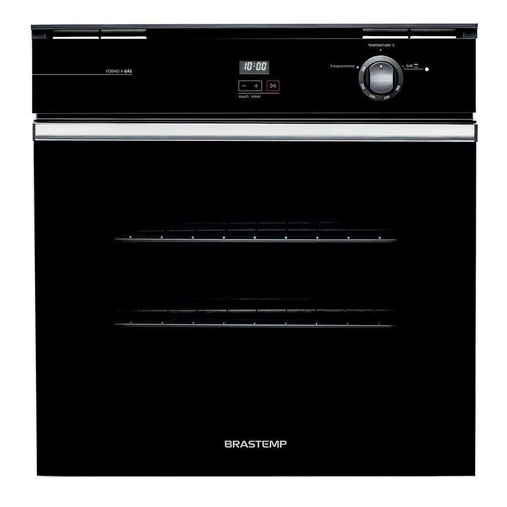 Forno a Gás de Embutir 78 Litros Brastemp 220V BOA84AERNA