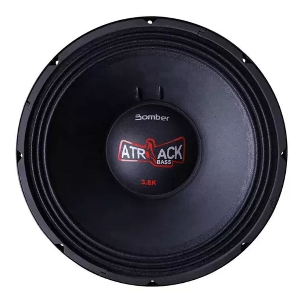 Alto Falante Woofer Bomber Atrack 3.8K 15 Pol 1900W Rms 4 ohms