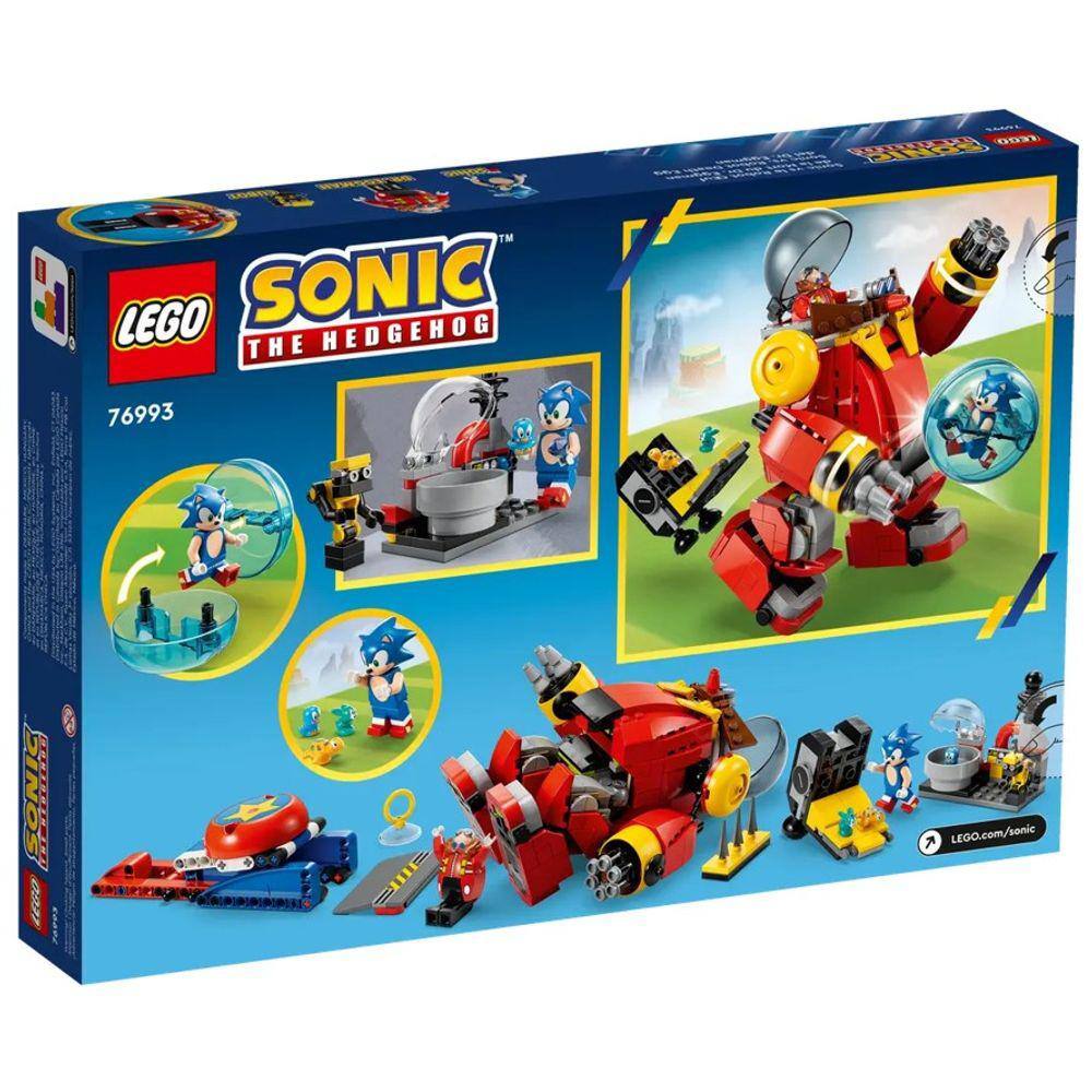 Lego Sonic 76991 Oficina Do Tails E Avião Tornado Quantidade De Peças 376