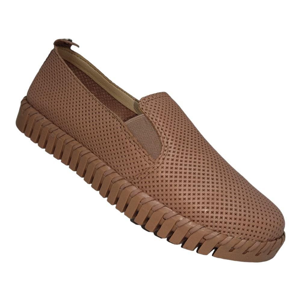 Tênis Casual Bottero 348021 Feminino - Amendoa
