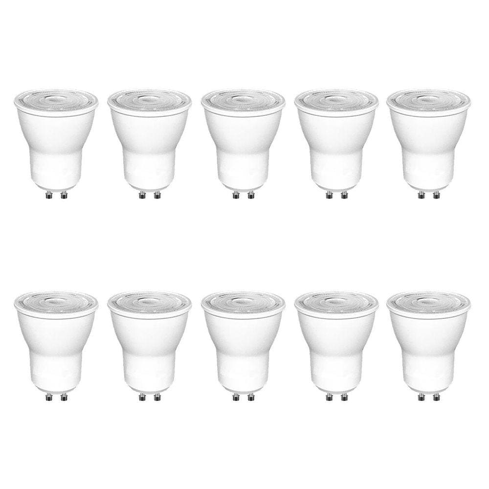 Kit 10 Lampada Led 3000K Mr11 Mini Dicroica 3W Gu10 Bet15