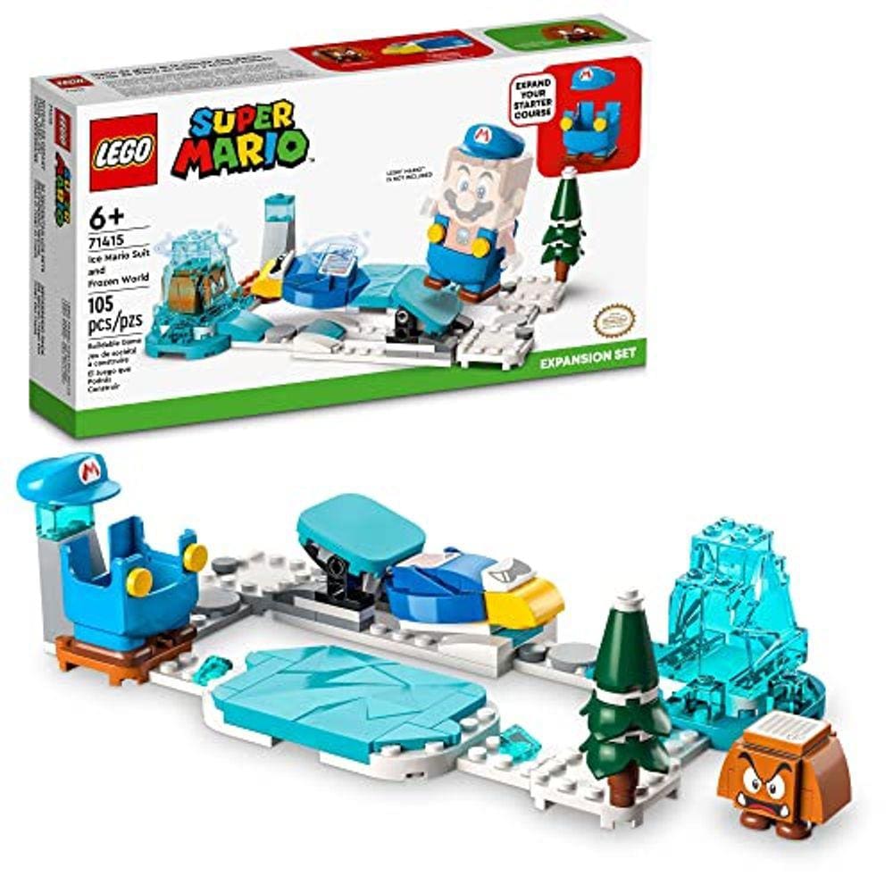 LEGO Super Mario Ice Mario Suit e Expansão Frozen World