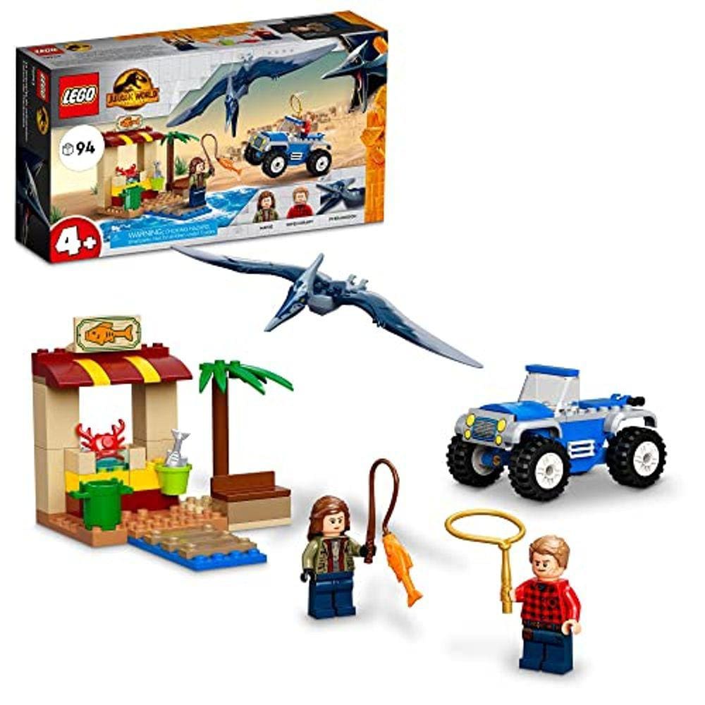 Conjunto de brinquedos LEGO Jurassic World Dominion Pteranodon Chase 76943 Dinosaur Building; para crianças a partir de 4 anos (94 peças)