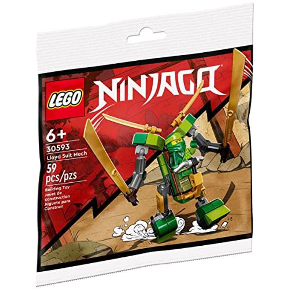 LEGO Ninjago: Lloyd Suit Mech Polybag Conjunto 30593