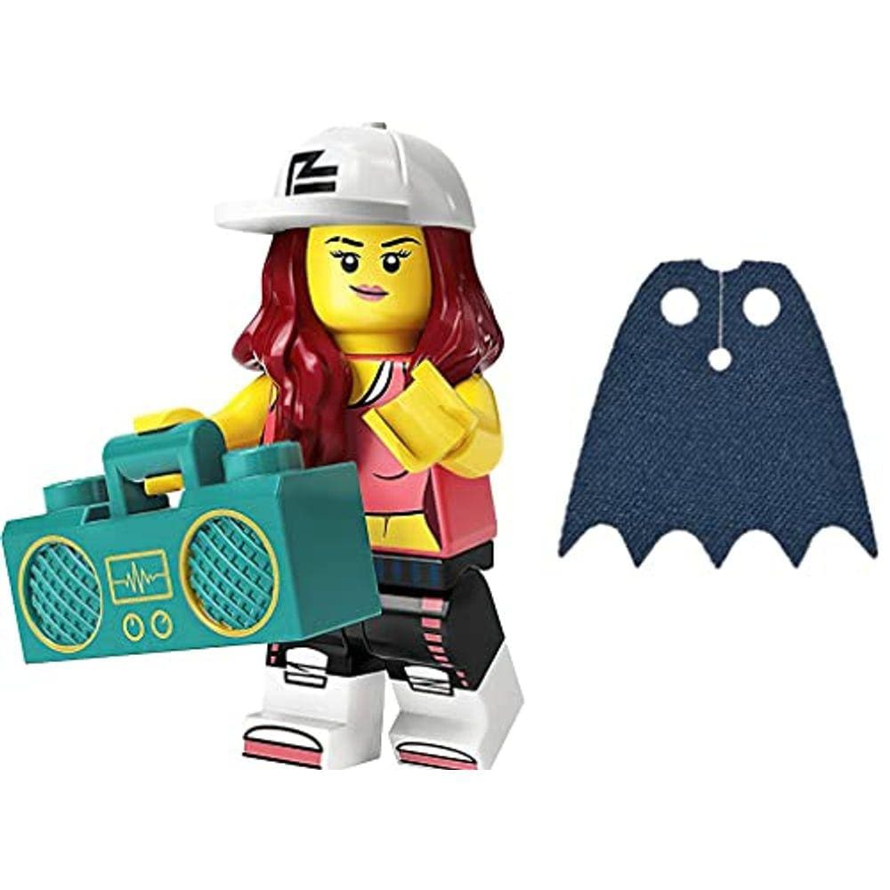 LEGO Minifigures Série 20 - Breakdancer Girl com Bônus Cabo Azul - 71027