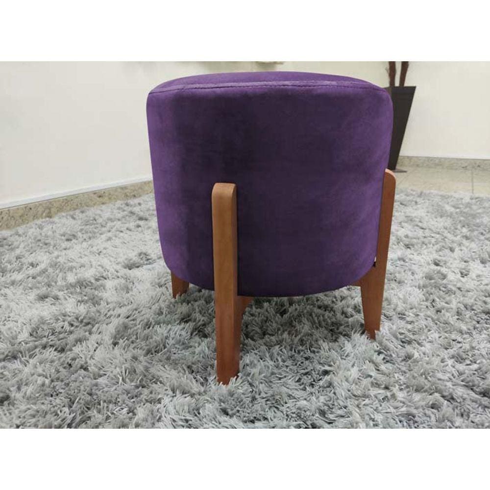 Puff Decorativo Violeta 06 Maycon