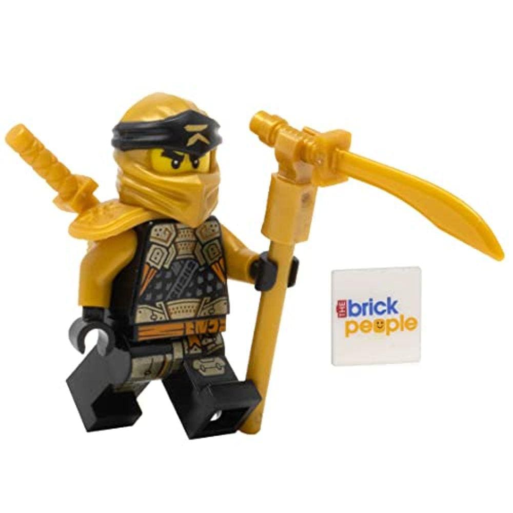 LEGO Ninjago: Cole Minifigura Cristalizada com Dual Gold W