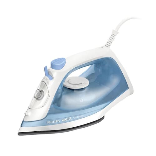imagem-Ferro de Passar a Vapor e a Seco Philips Walita DST1050 1600W Branco/Azul - 220 V