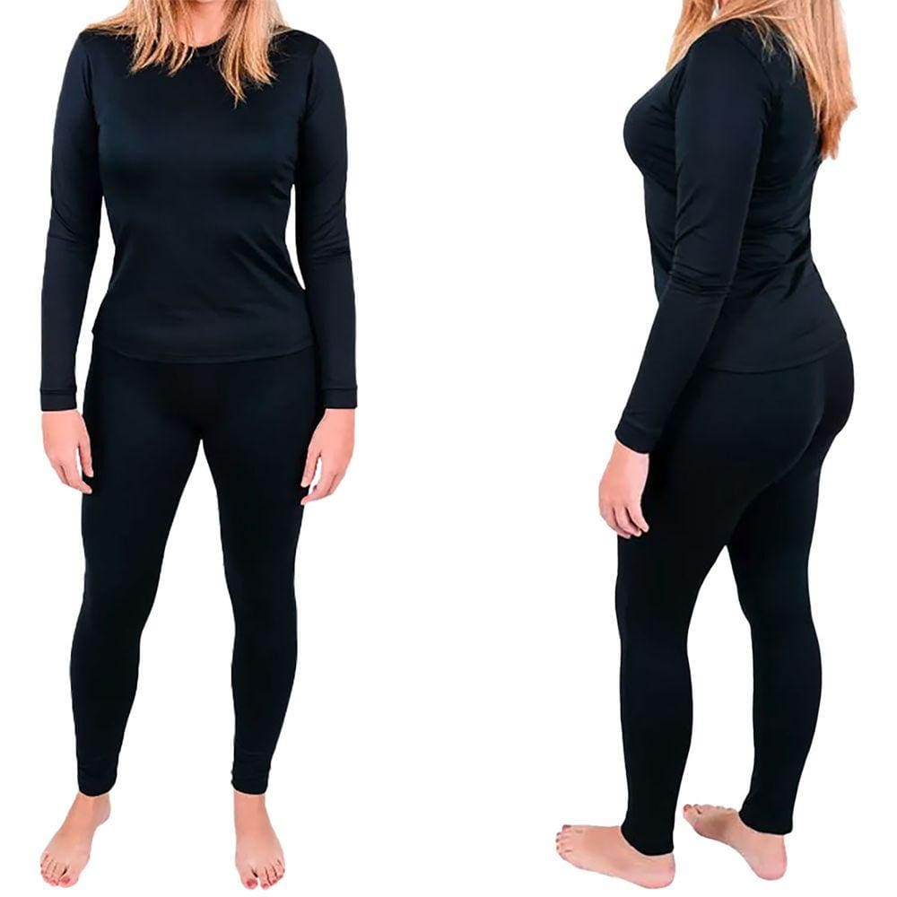 Conjunto Térmico Segunda Pele: Blusa + Legging tamanho único