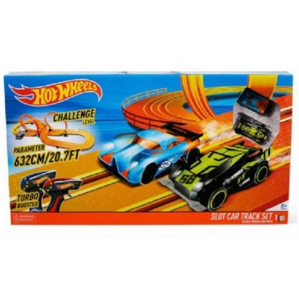 Pista Hot Wheels Track Set Multikids Laranja 380 cm