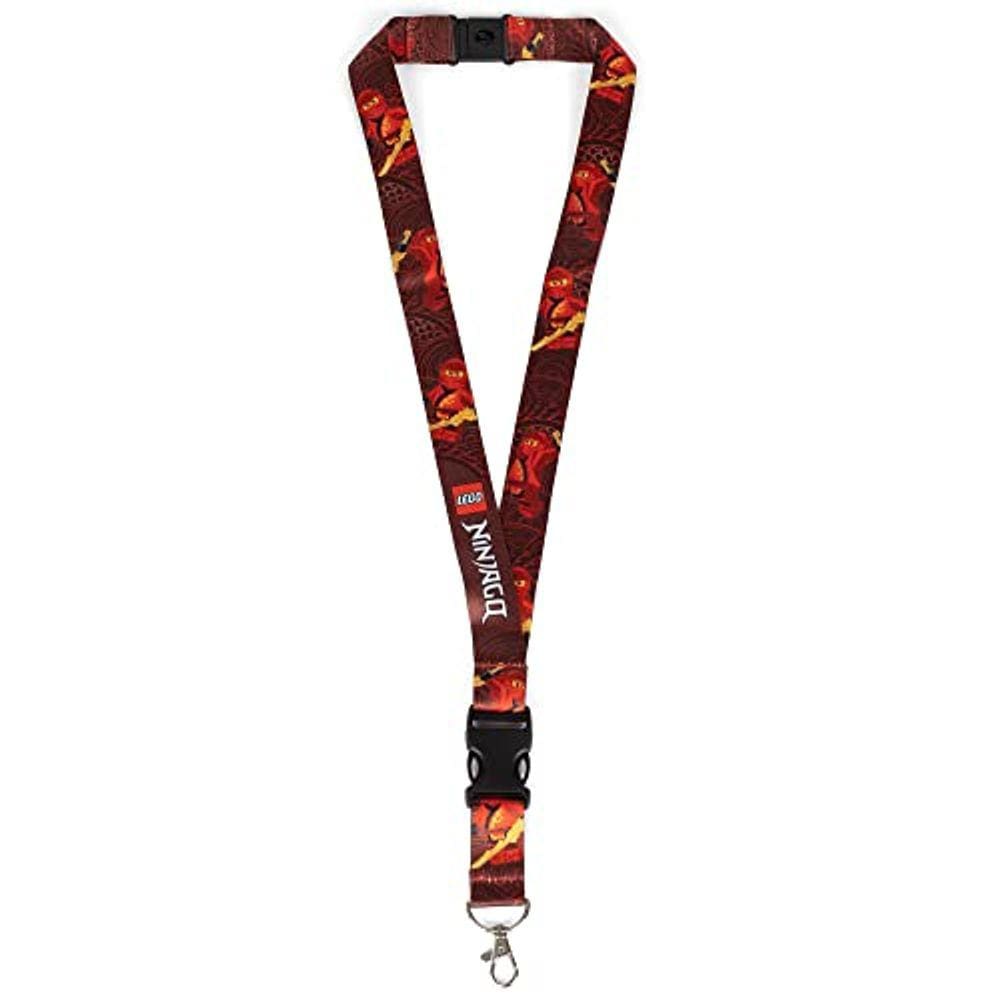 LEGO NINJAGO Lanyard, Alça de pescoço para chaveiros, Detachabl
