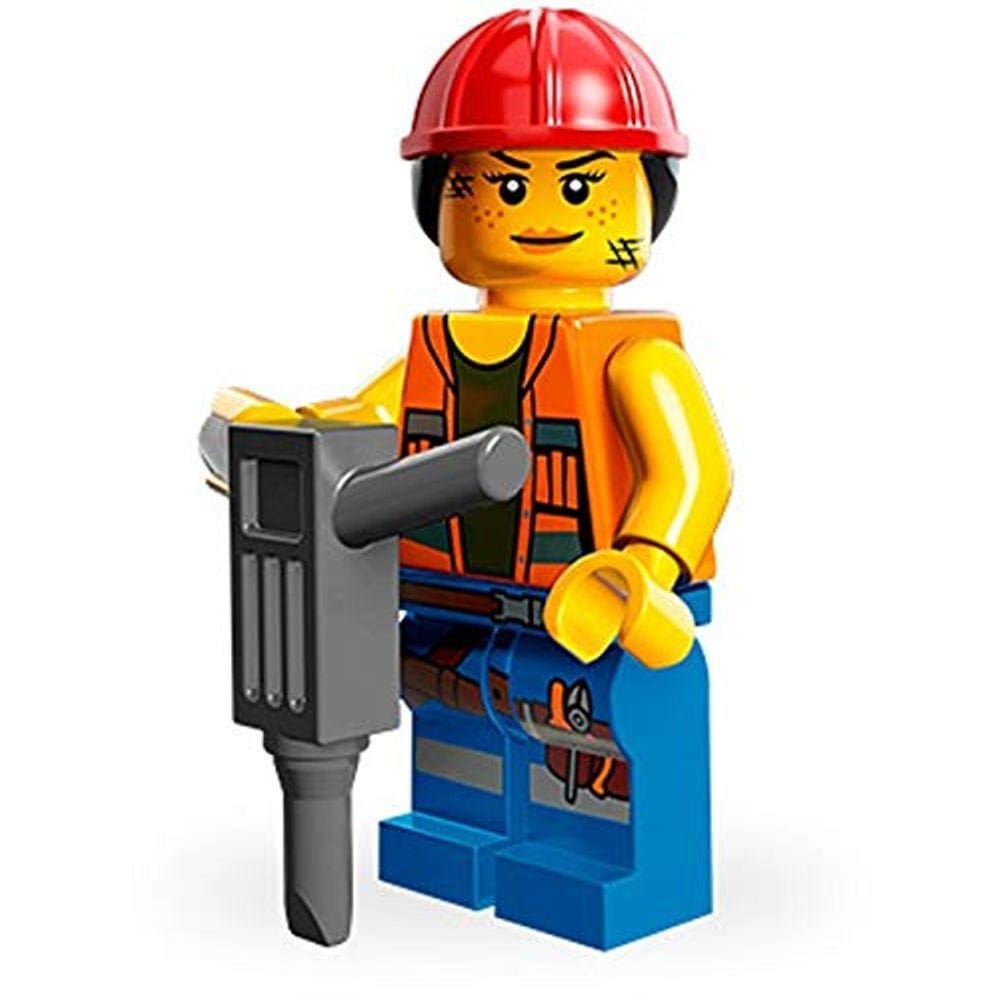 LEGO Filme Gail Trab. Minifigura Construção