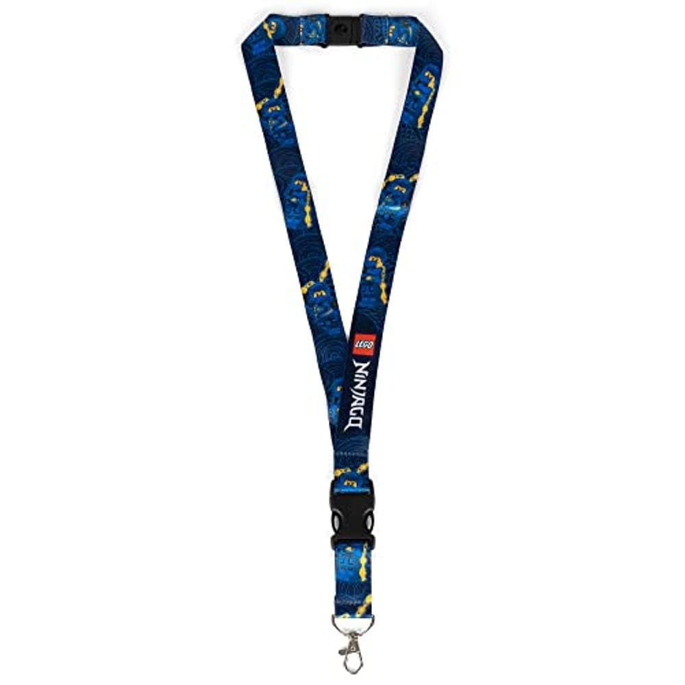 LEGO NINJAGO Lanyard, Alça de pescoço para chaveiros, Detachabl