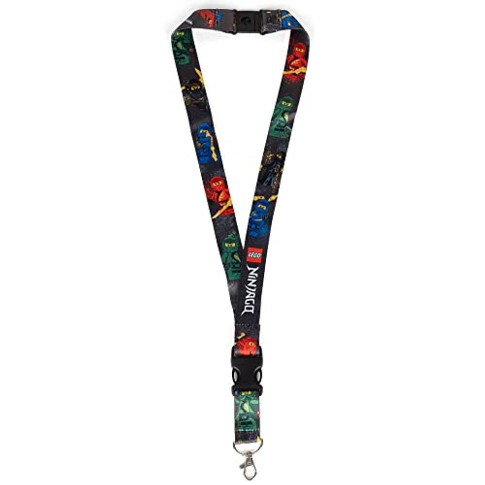 LEGO NINJAGO Lanyard, Alça de pescoço para chaveiros, Detachabl