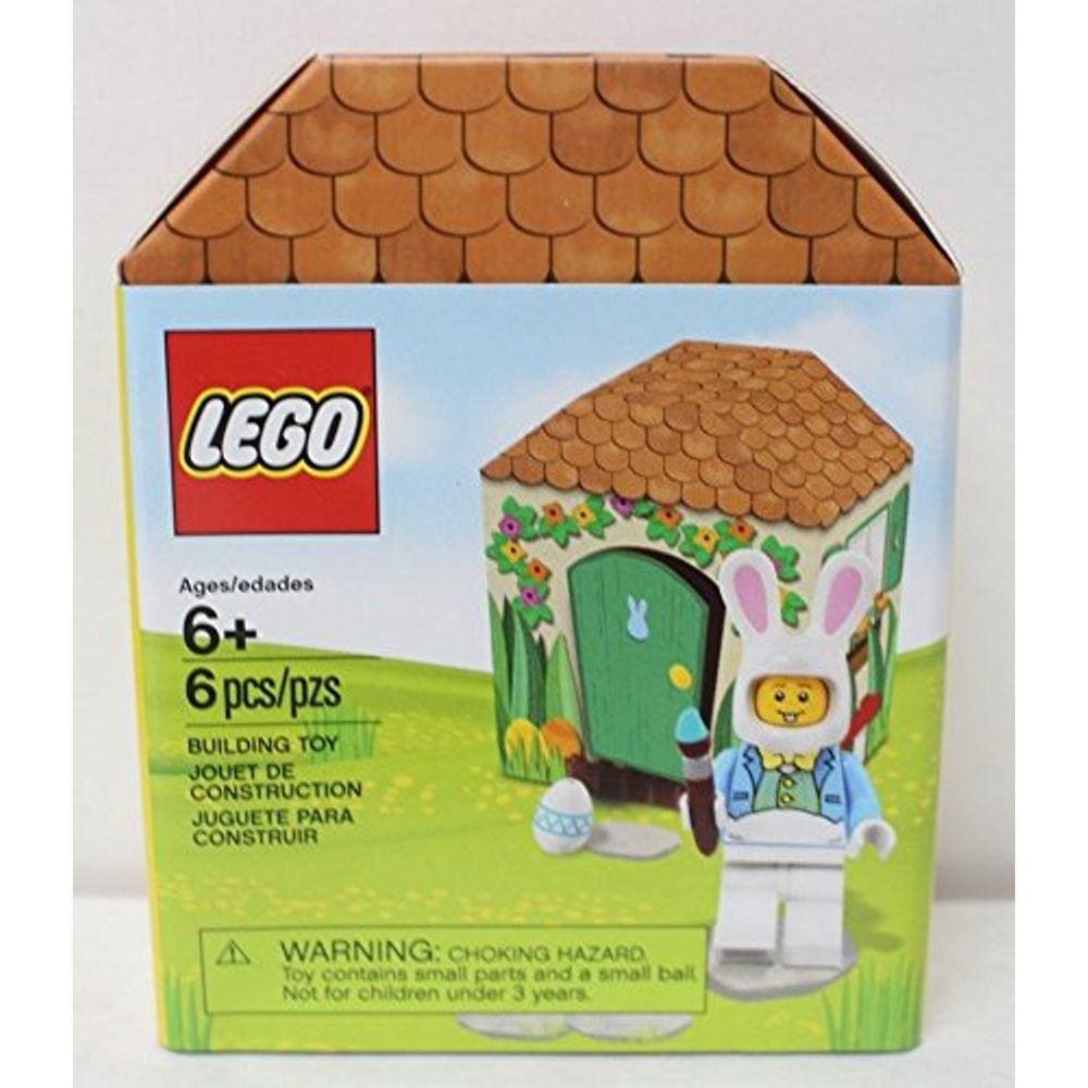Conjunto de minifiguras icônicas da Páscoa LEGO Easter Bunny Hut (5005249)