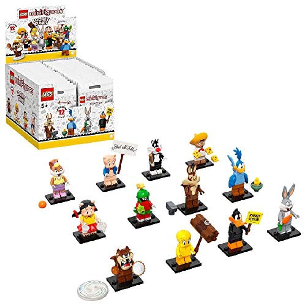 LEGO Minifigures Looney Tunes 71030 Kit de Construção; Brinquedos legais para adicionar ação divertida aos cenários; um presente colecionável incrível