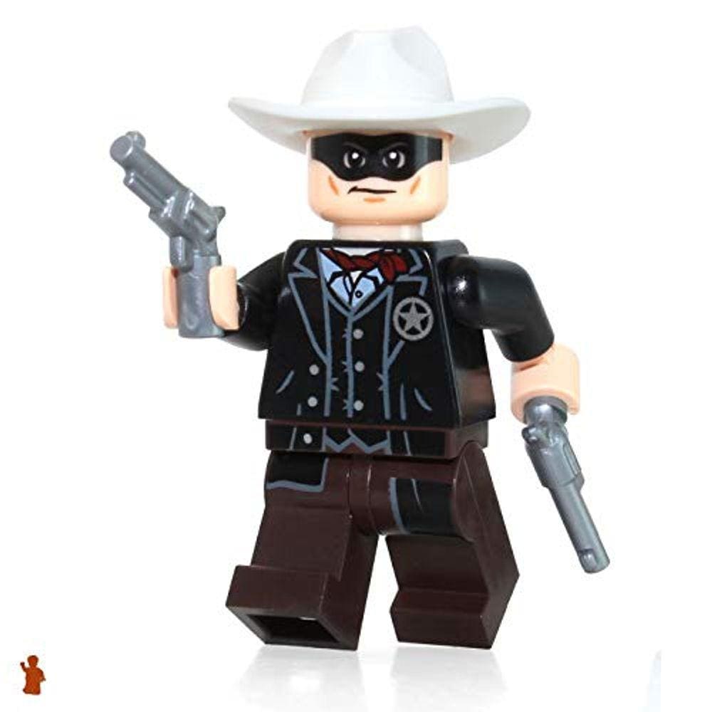 Minifigura LEGO: Ranger Solitário com 2 revólveres (2013)