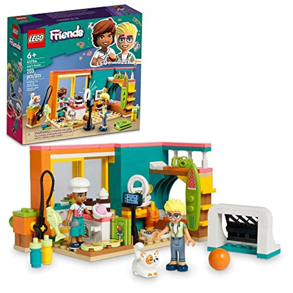 Lego Friends Leo`s Room 41754, Brincando Quarto Temático