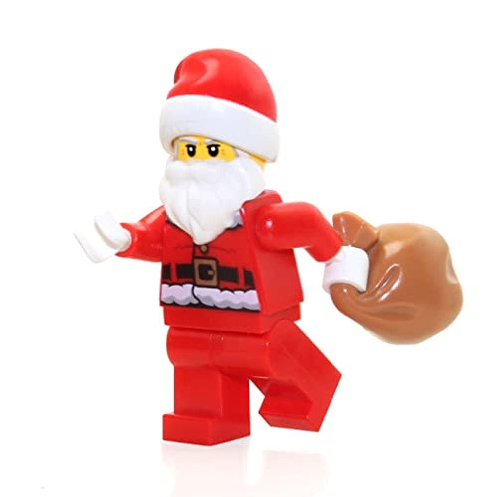 Minifigura LEGO Holiday - Papai Noel ?? (com saco de brinquedo) Tudo novo para 2021