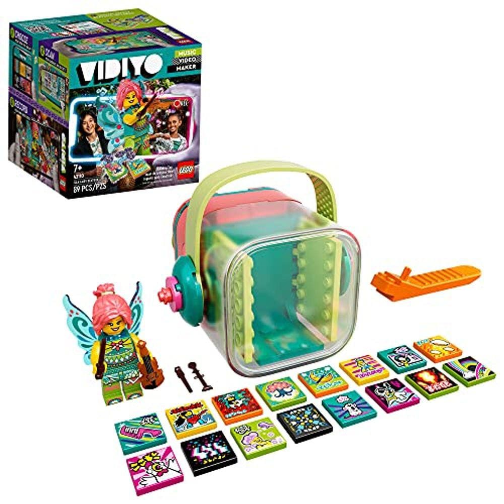 LEGO VIDIYO Folk Fairy Beatbox 43110 Building Kit Toy; Inspire as crianças a dirigir e estrelar seus próprios vídeos musicais; Novo 2021 (89 peças)