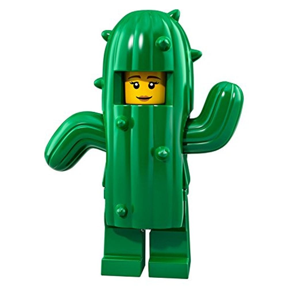 Minifigura de festa colecionável LEGO Series 18 - Cactus Girl (71021)