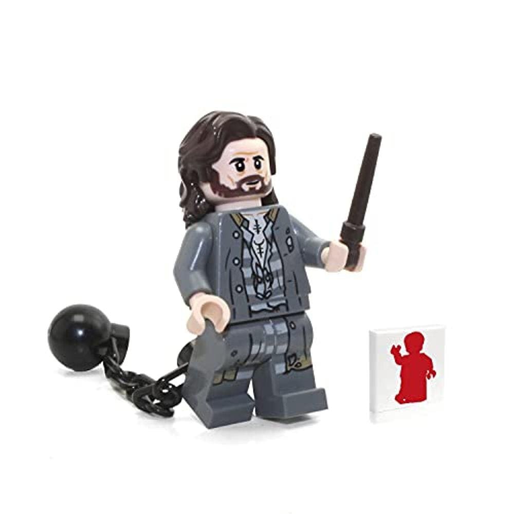 Minifigura LEGO Harry Potter - Sirius Black (com varinha, bola e corrente) 75945