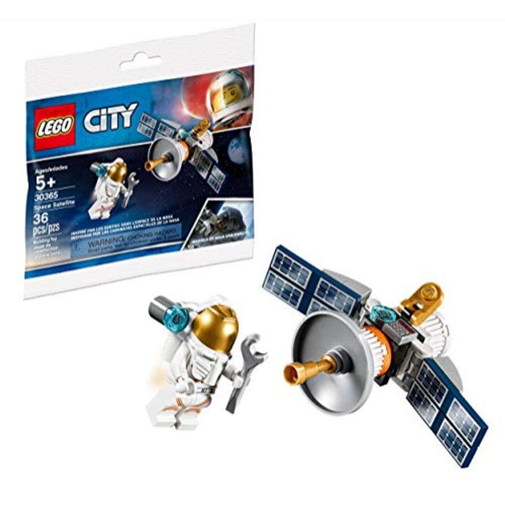 Lego PolyBag Minifigure Set 30365 - Astronauta com satélite espacial 36 pcs