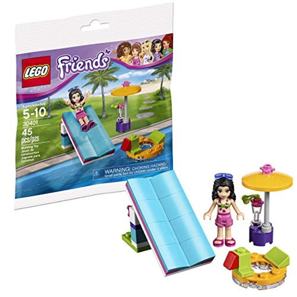 Mini conjunto de slides de espuma de piscina LEGO Friends #30401 [ensacado]