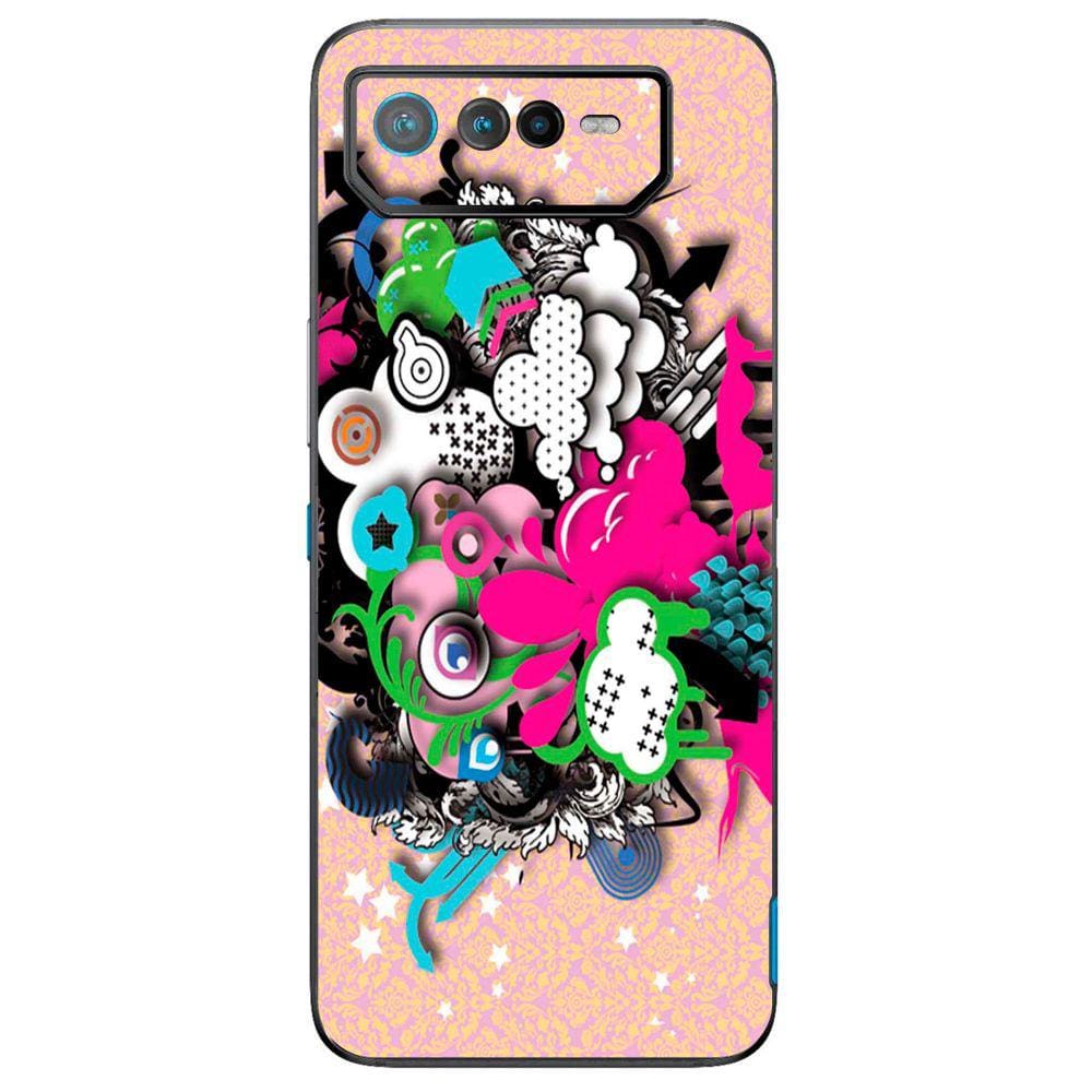 Capa Adesivo Skin104 Verso Para Asus ROG Phone 6D Ultimate