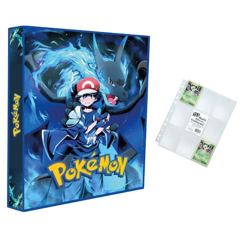 Álbum Pasta Fichário Pokemon Eevee Evoluções Reforçado