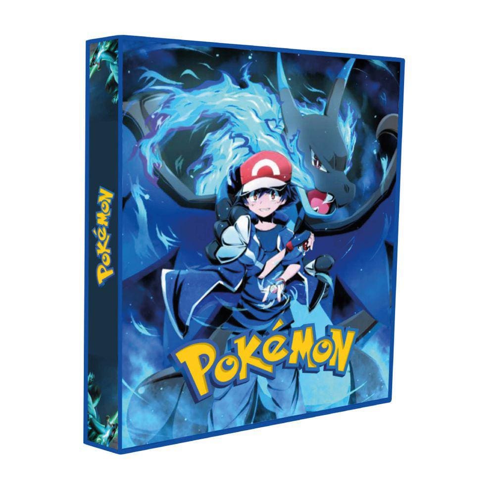 Álbum Pasta Fichário Pokemon Eevee Evoluções Reforçado