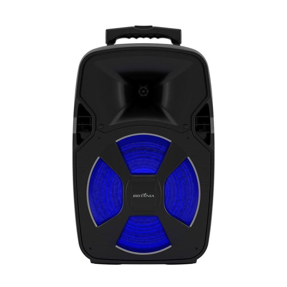 Caixa De Som Amplificada Britânia Bcx12000 Bluetooth 5.0 650w Bivolt