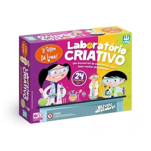 imagem-Laboratório Infantil Show Da Luna 24 Experiências 0738 - Nig