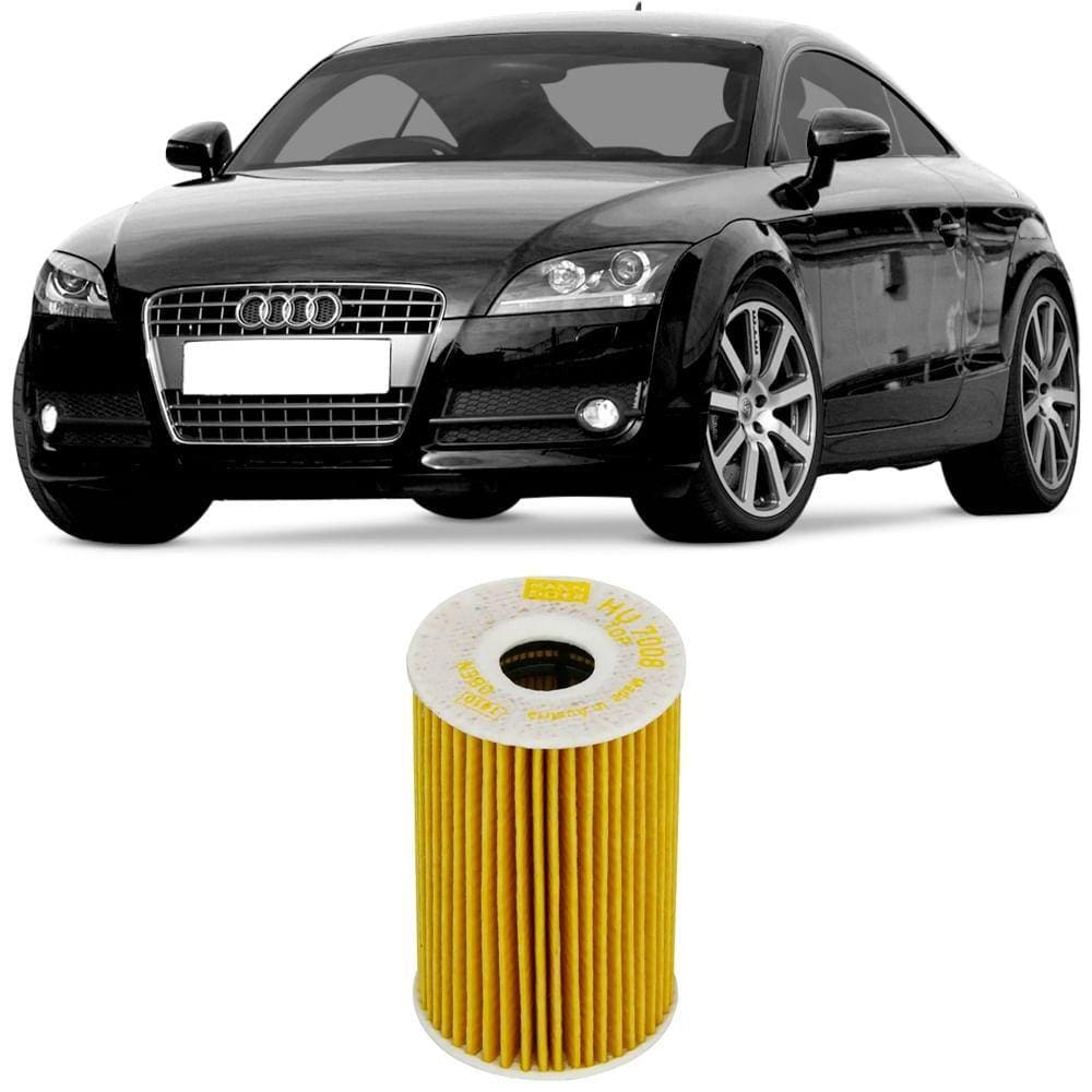Filtro Óleo Audi Tt 2.0 2008 A 2017 Mann