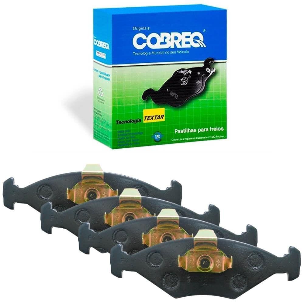 Kit Pastilha Freio Prisma 2007 A 2009 Dianteira Teves Cobreq