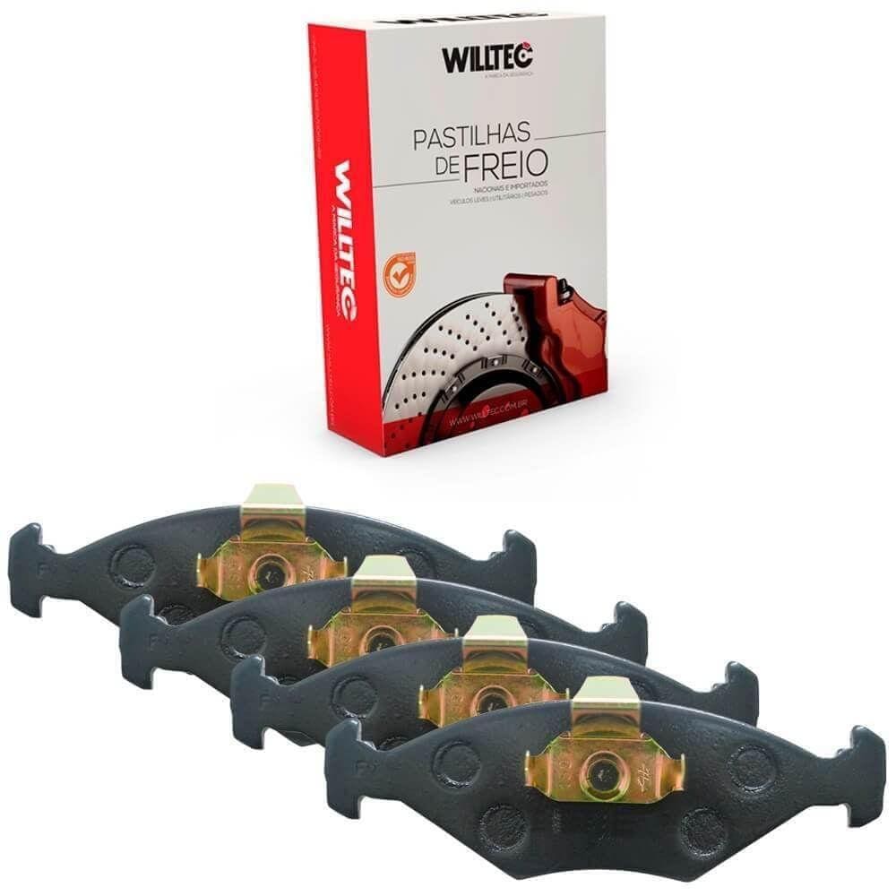 Kit Pastilha Freio Jaguar S-type 2006 A 2008 Traseira Teves