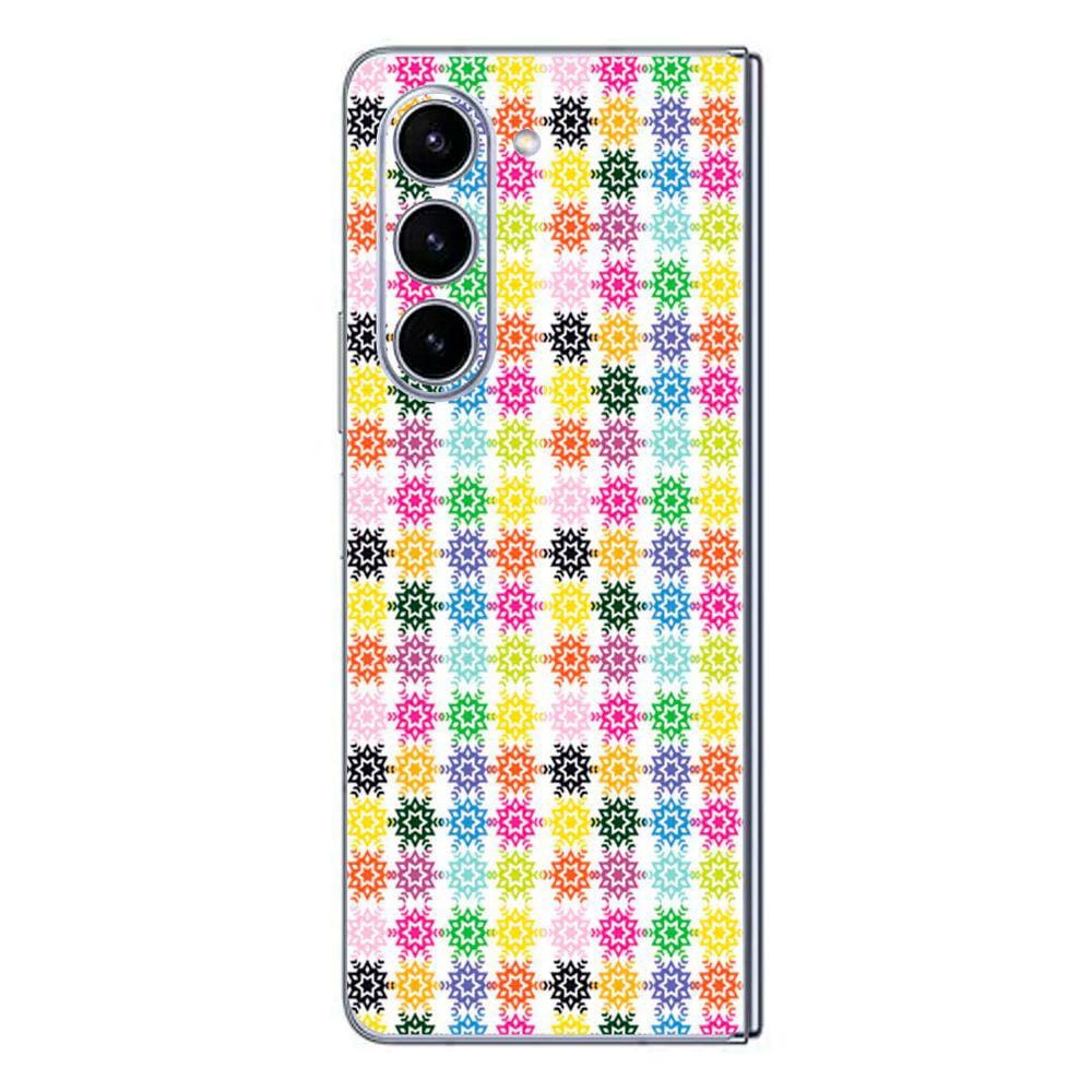 Capa Adesivo Skin191 Verso Para Samsung Galaxy Z Fold 5
