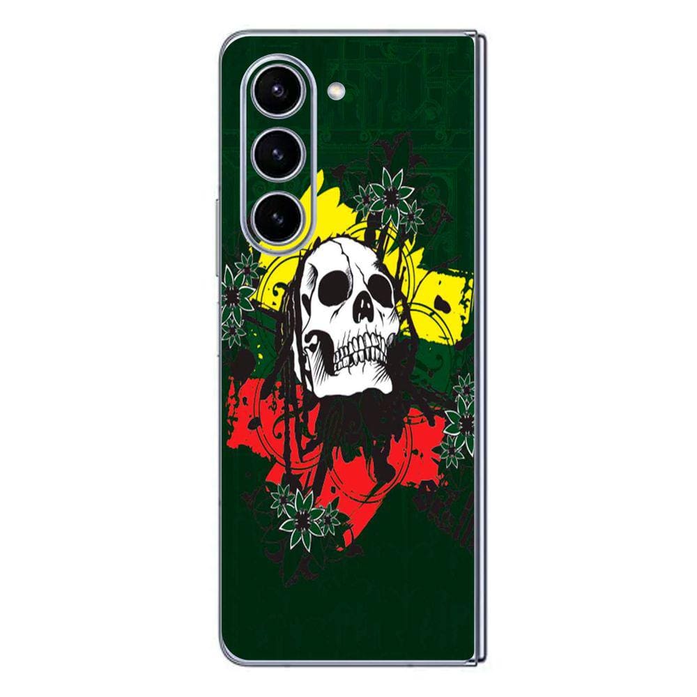 Capa Adesivo Skin024 Verso Para Samsung Galaxy Z Fold 5